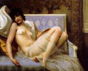 jeune femme denudee sur canape - 吉娄梅·赛涅克